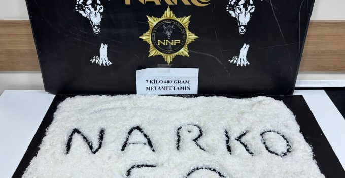 Nevşehir’de 7 Kilo 400 Gram Metamfetamin Ele Geçirildi