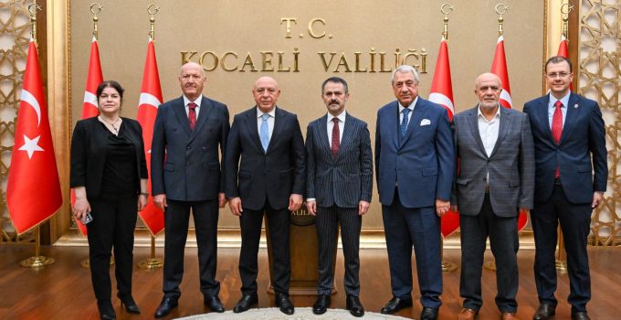 PÜİS Heyetinden Vali İlhami Aktaş’a Ziyaret