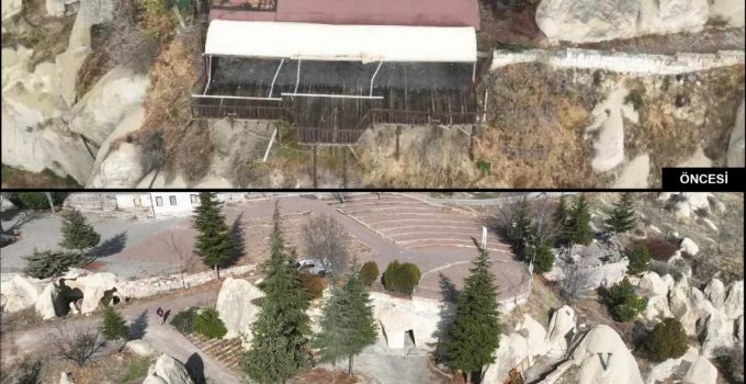 Ürgüp’te 3. Derece Sit Alanındaki Kaçak Yapı Yıkıldı