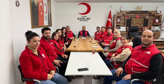 Türk Kızılay Nevşehir 2025 Yılı Değerlendirme Toplantısı Yaptı