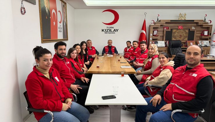 Türk Kızılay Nevşehir 2025 Yılı Değerlendirme Toplantısı Yaptı