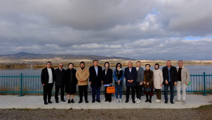 Başkan Çiftci Çin Heyetini Ağırladı