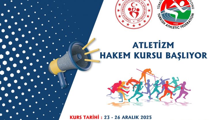 Nevşehir’de Atletizm Hakem Kursu Başlıyor