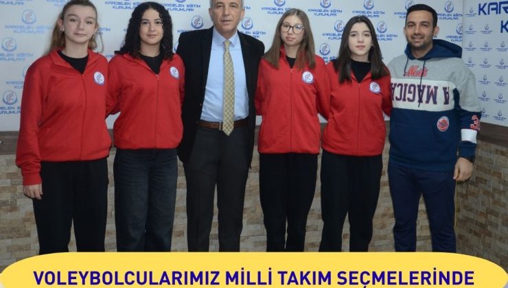 Kardelenli Şampiyon Voleybolcular Milli Takım Seçmelerinde