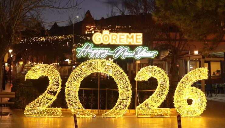 Göreme’de Yılbaşı Coşkusu Işık ve Gösterilerle Yaşanacak