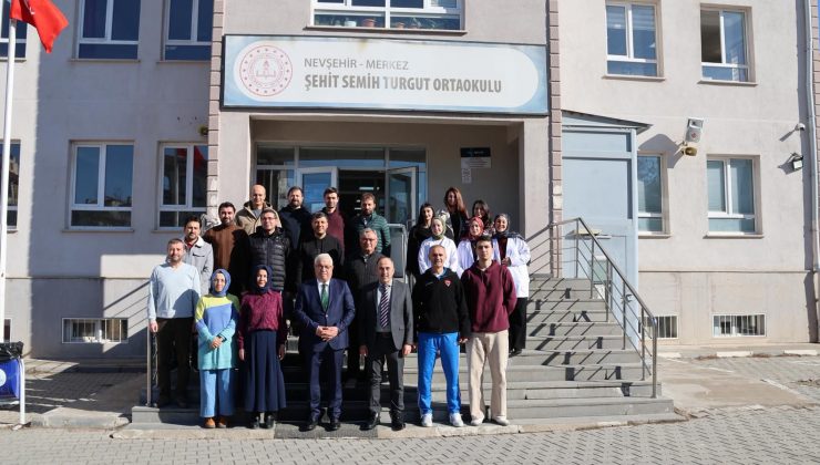 İl Millî Eğitim Müdürü Yazıcı’nın Bugünkü Durağı Şehit Semih Turgut Ortaokulu Oldu