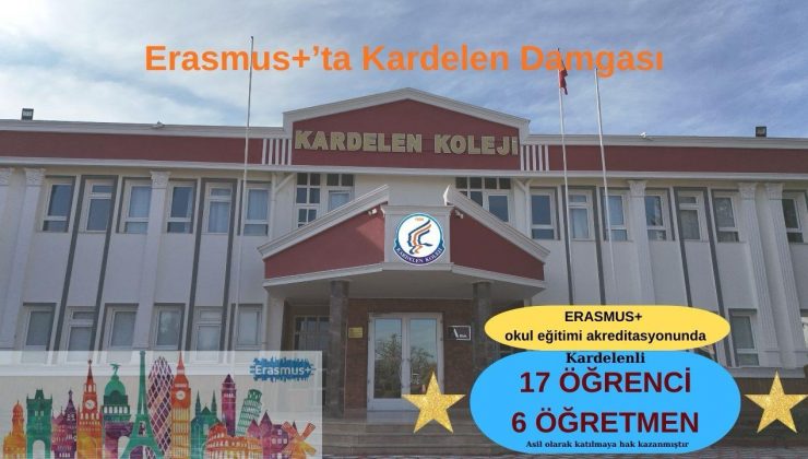 Erasmus+’ta Kardelen Damgası