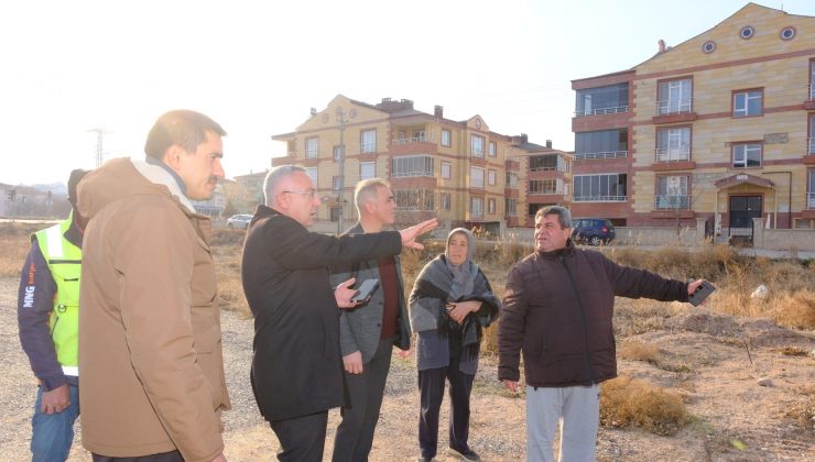 Başkan Çiftci, Fatih Mahallesi’ndeki Yol Çalışmalarını İnceledi