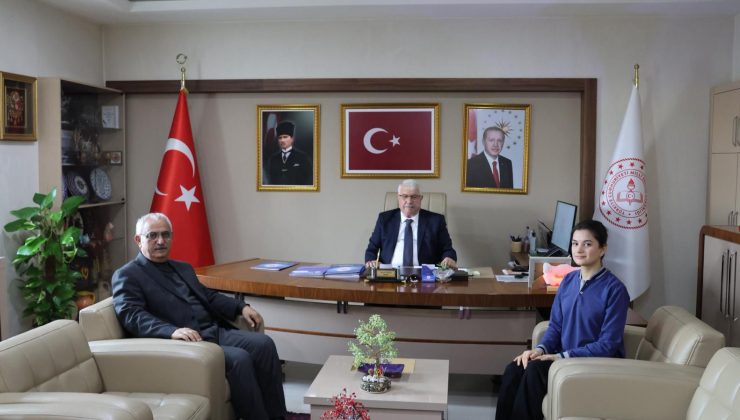 TEKNOFEST 2025’te Gurur Veren Başarının Kahramanlarından İl Millî Eğitim Müdürüne Ziyaret