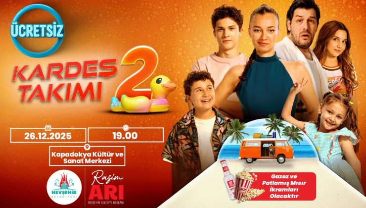 Sinema Akşamında “Kardeş Takımı 2” Filminde Buluşuyoruz