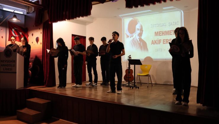 Mehmet Akif Ersoy’u Anma Programı Düzenlendi