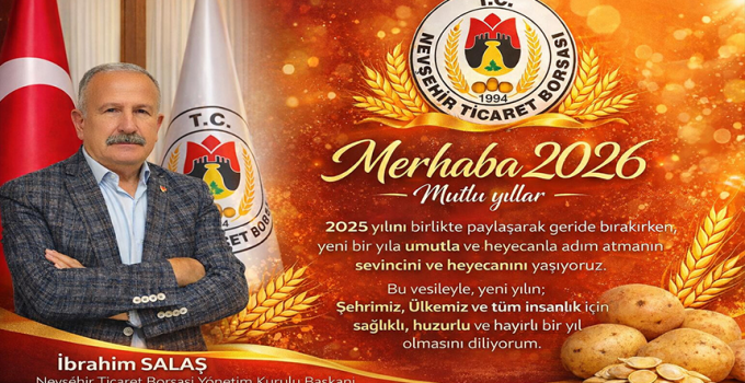 NTB Başkanı İbrahim Salaş’tan Yeni Yıl Mesajı