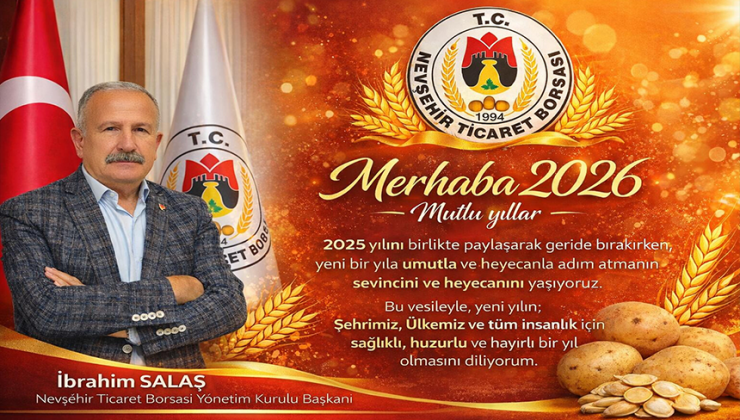 NTB Başkanı İbrahim Salaş’tan Yeni Yıl Mesajı