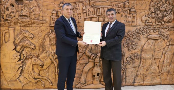 NEVÜ’ye “Beslenme Dostu ve Fiziksel Aktiviteyi Destekleyen İşyeri Belgesi”