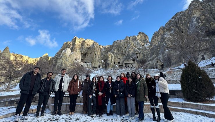 NEVÜ’de Turizm Çincesi Dersi Kapsamında Kapadokya’ya Uygulamalı Saha Gezisi