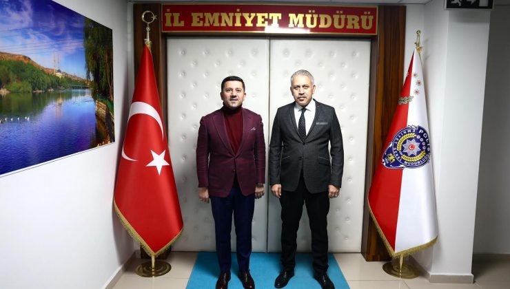 Başkan Arı’dan Emniyet Müdürü Karaman’a Nezaket Ziyareti