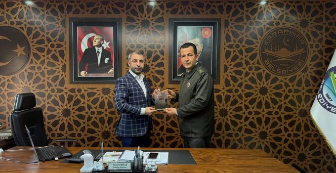 Karapınar Belediye Başkanı Güneş’e Askerlik Şube Başkanından Ziyaret