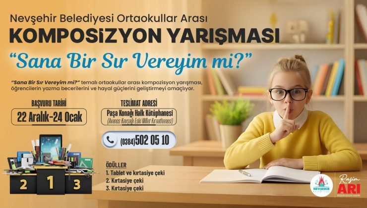 Sana Bir Sır Vereyim mi? Temalı Kompozisyon Yarışması