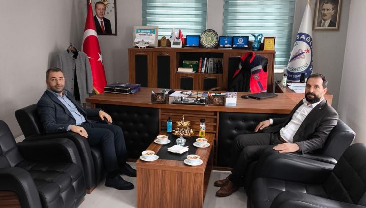 Başkan Güneş’ten Sağlık-Sen Nevşehir Şube Başkanı Gündüzpolat’a Ziyaret