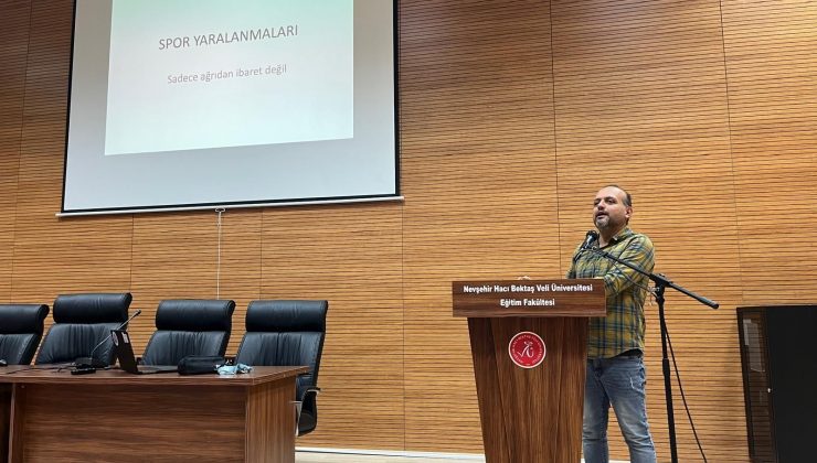 NEVÜ’de Spor Yaralanmalarının Önlenmesine Yönelik Bilgilendirme Programı Düzenlendi