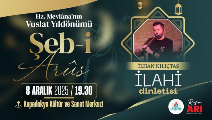 Mevlâna Celâleddîn-i Rûmi Hakk’a Yolculuğunun 752. Yılında Anılacak