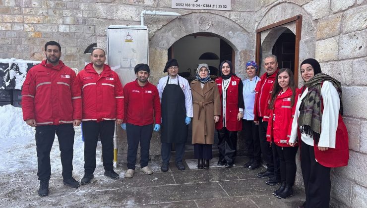Nevşehir’de Kızılay’ın Sosyal Destek Çalışmaları Yerinde İncelendi