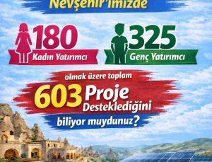 Nevşehir’de TKDK ile 603 Proje Hayata Geçti