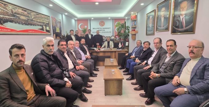 MHP İl Başkanlığında İstişare Toplantısı Yapıldı