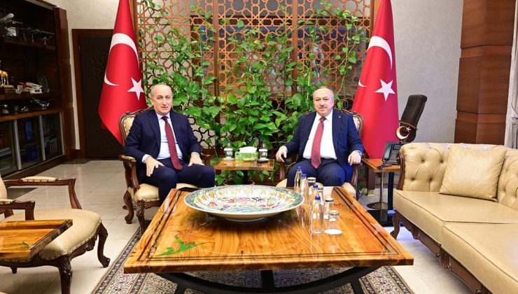 Bakan Yardımcısı Ömer Bulut’tan Vali Ali Fidan’a Ziyaret