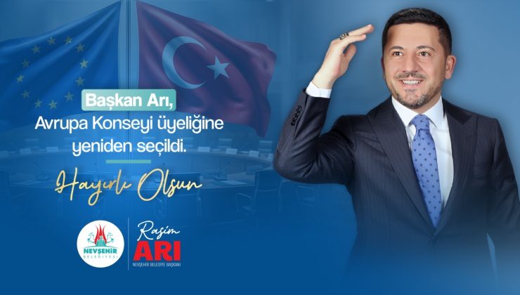 Başkan Arı; Avrupa Konseyi Üyeliğine Yeniden Seçildi
