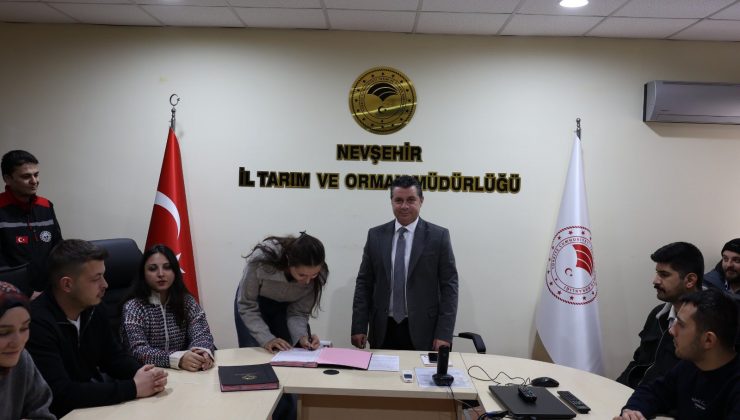 Nevşehir İl Tarım ve Orman Müdürlüğü’nde 2026 Yılı Sözleşme İmza Töreni Gerçekleştirildi