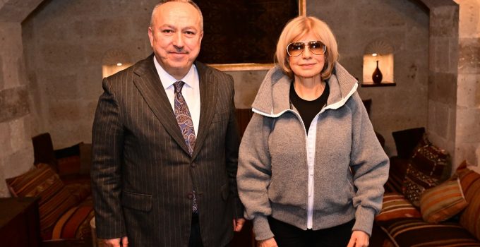 Vali Fidan, Tansu Çiller’i Ağırladı