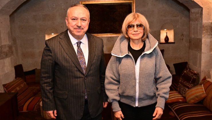 Vali Fidan, Tansu Çiller’i Ağırladı
