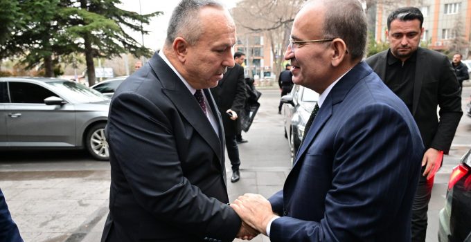 TBMM Başkanvekili Bekir Bozdağ’dan Nevşehir Valiliğine Ziyaret