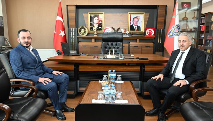 Başkan Yardımcısı Hasan İler’den Emniyet Müdürü Karaman’a Ziyaret