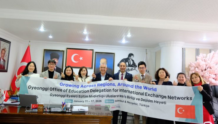 Güney Koreli Eğitim Heyetinden Gülşehir’e Anlamlı Ziyaret