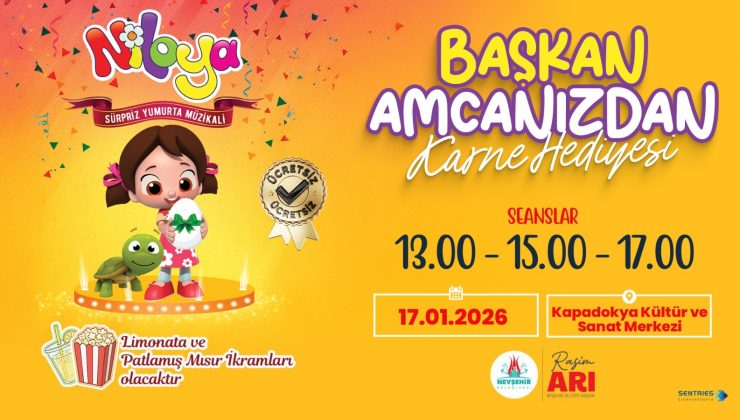 Başkan Amcanızdan Karne Hediyesi; Niloya Müzikali