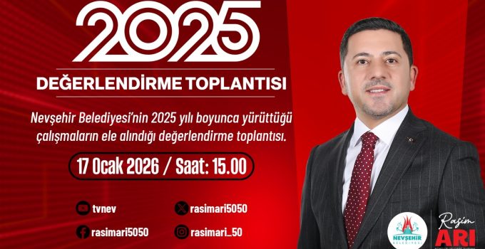 Başkan Arı, 2025 Yılını Gazetecilerle Değerlendirecek