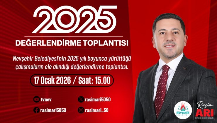 Başkan Arı, 2025 Yılını Gazetecilerle Değerlendirecek