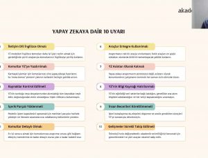 NEVÜ’de “Yapay Zekâ Araçlarının Akademik Yazımda Sorumlu ve Etik Kullanımı” Etkinliği Düzenlendi