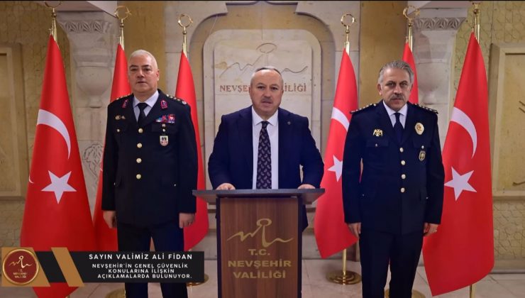 Nevşehir’de Suç Oranları Düştü, Güvenlik Operasyonları Arttı
