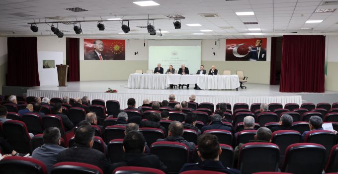 Eğitim Camiasının İstişare Kültürüyle Değerlendirme Toplantıları