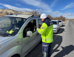 Nevşehir’de “Emniyet Kemeri Sizi Hayata Bağlar” Denetimi