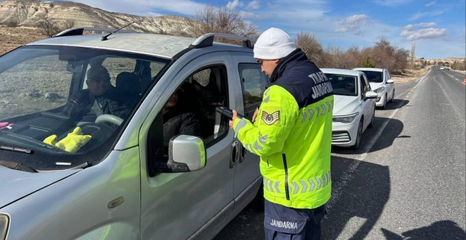 Nevşehir’de “Emniyet Kemeri Sizi Hayata Bağlar” Denetimi