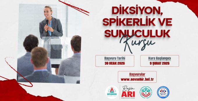 KAPEM’de Eğitim Seferberliği Diksiyon, Spikerlik ve Sunuculuk Kursuyla Sürüyor