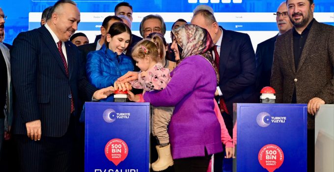 Nevşehir’de “Ev Sahibi Türkiye” Sosyal Konut Kura Çekimi Gerçekleştirildi