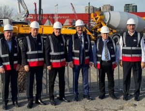 Başkan Salaş, Hisarcıklıoğlu ve İDTM Yönetimiyle İFM İnşaatı Gezdi