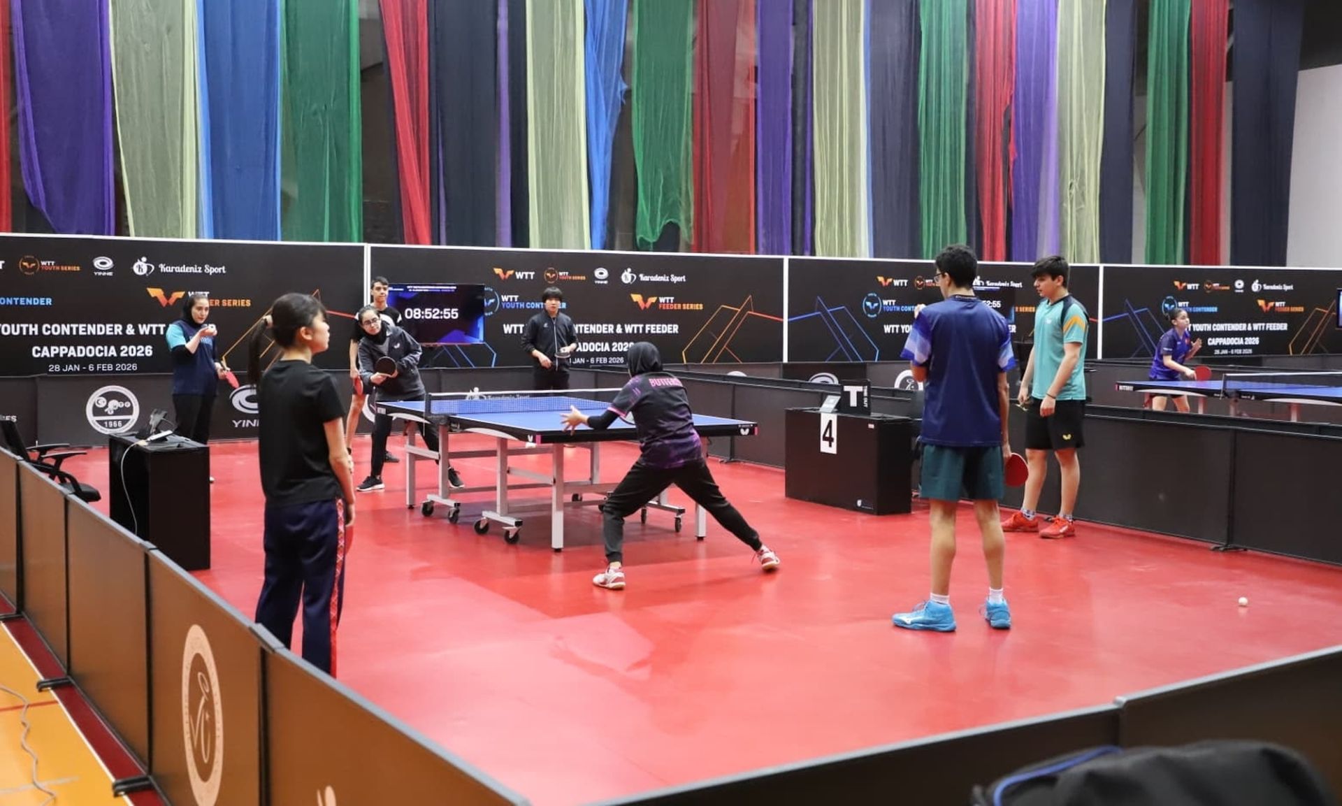 NEVÜ,Uluslararası Masa Tenisi Turnuvalarına Ev Sahipliği Yapıyor