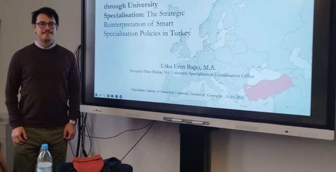 NEVÜ’den Osnabrück Üniversitesi’nde Akademik Sunum