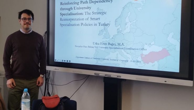 NEVÜ’den Osnabrück Üniversitesi’nde Akademik Sunum